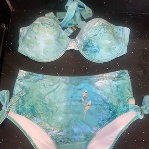High waist bikini size L